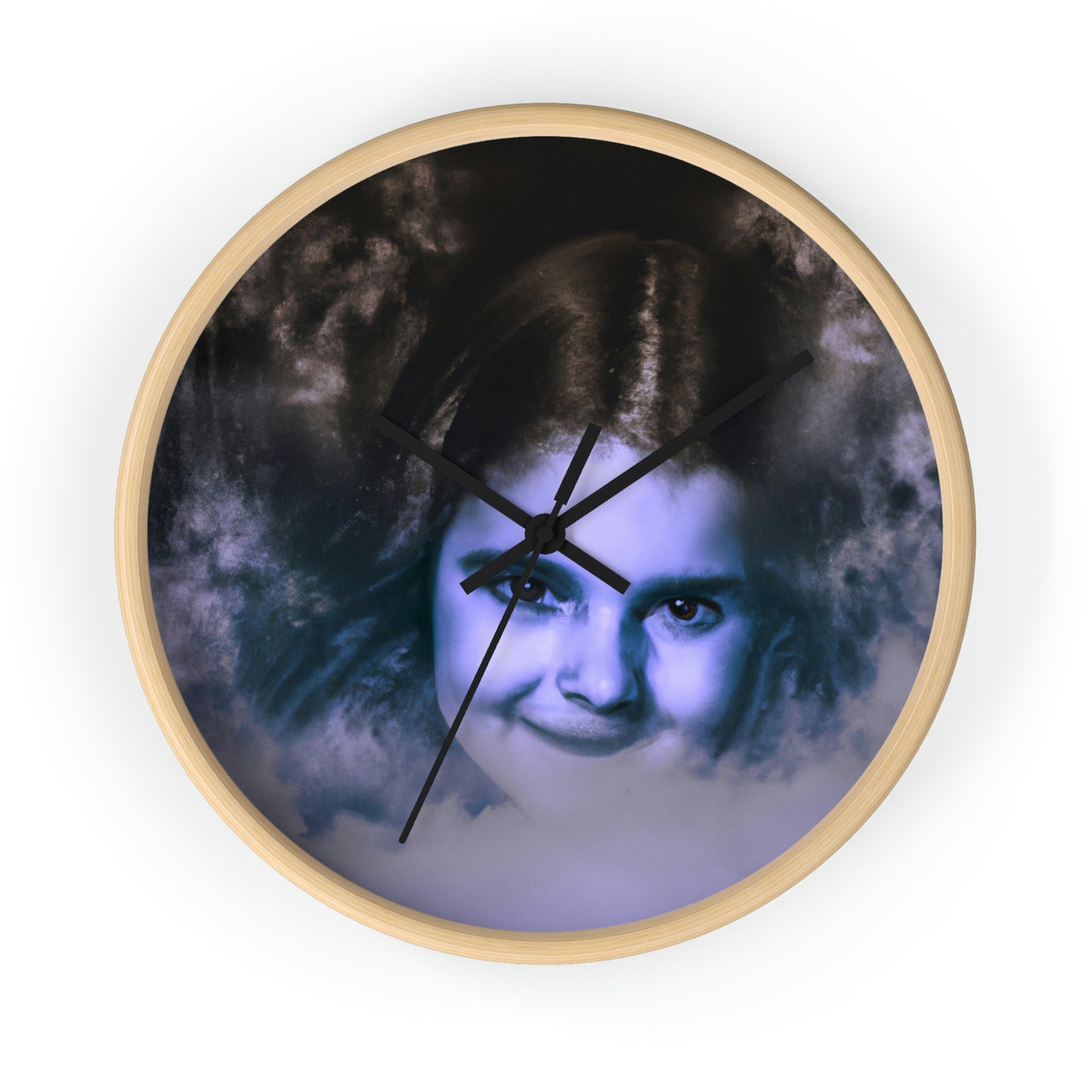 Through the Misty Veil - The Alien Wall Clock