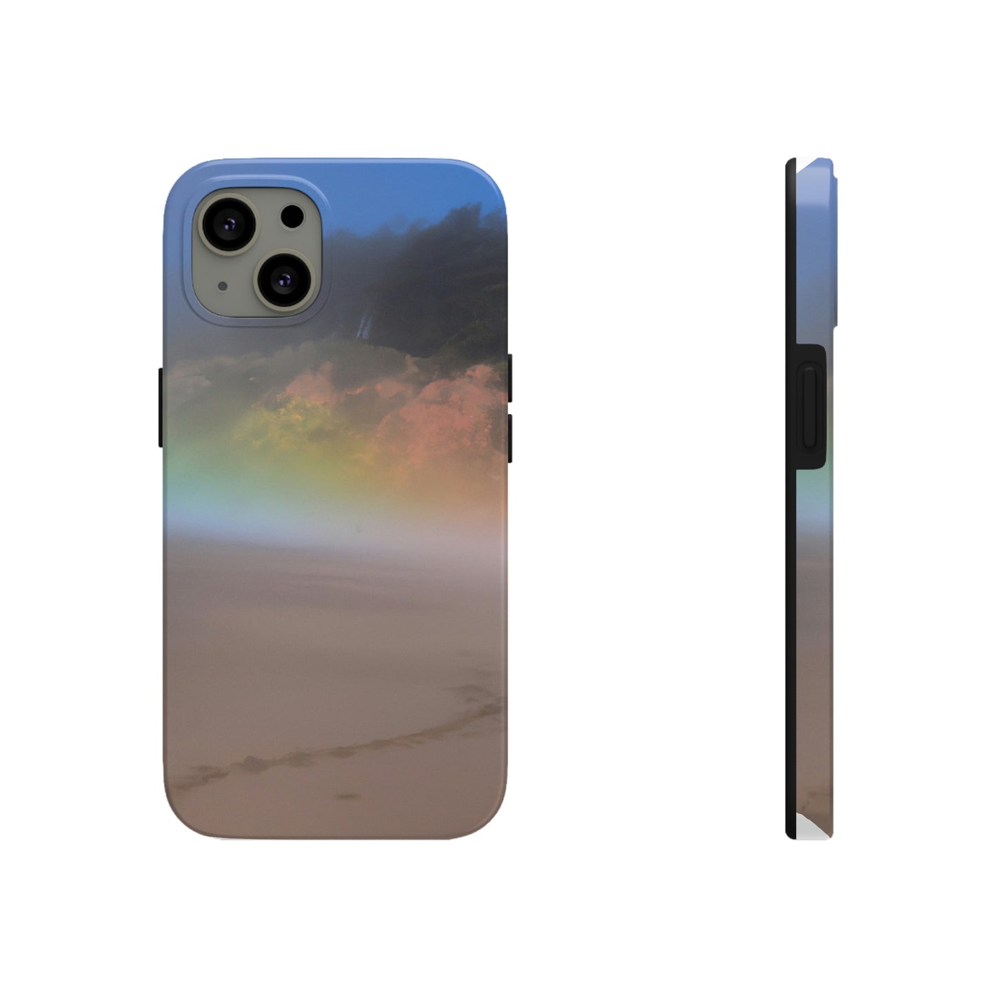 "A Painted Reflection of Solitude" - The Alien Tough Phone Cases