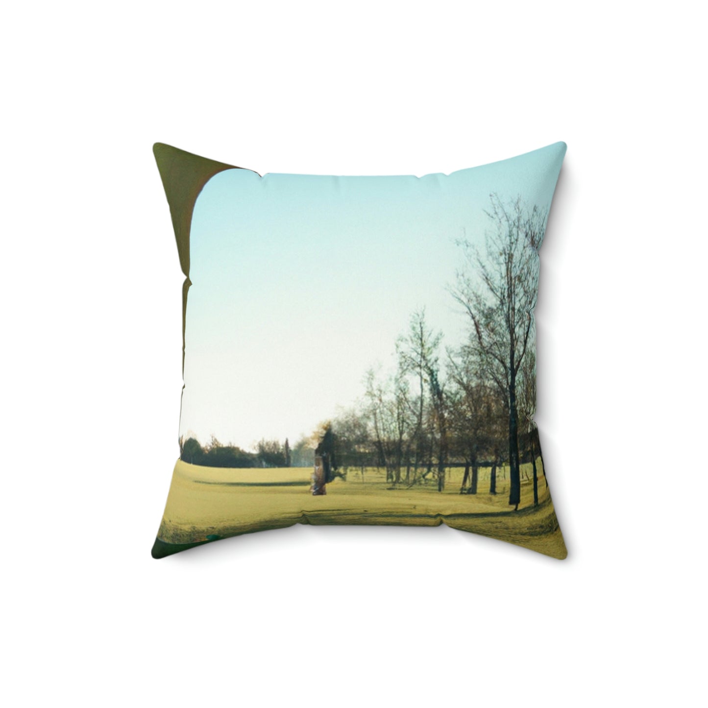 "Alien Parked Tales" - The Alien Square Pillow