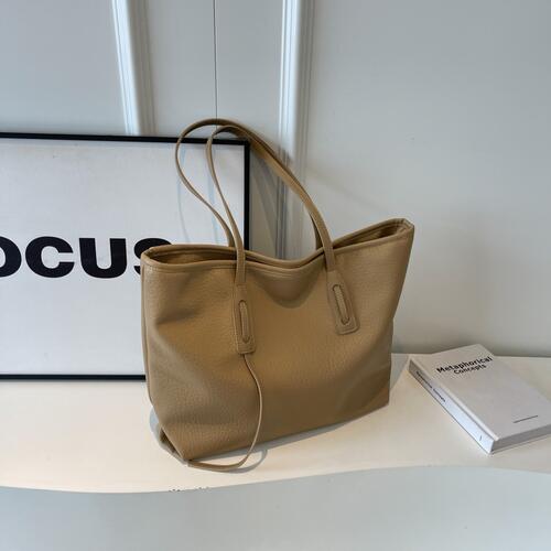 Bolso tote de cuero PU