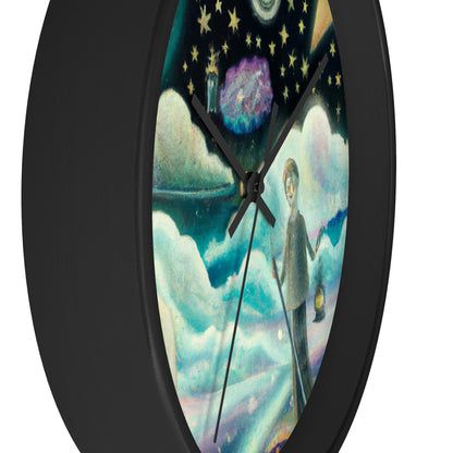 "A Sea of Diamonds in the Night" - The Alien Wall Clock