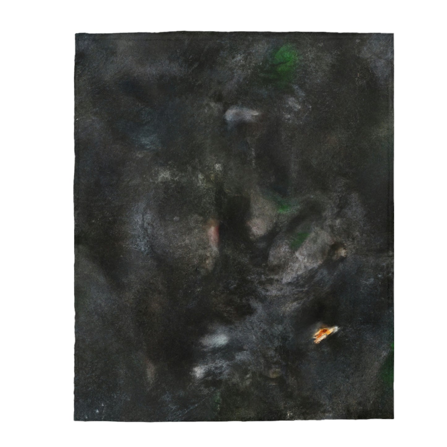 "A Lonely Flicker in the Darkness" - The Alien Velveteen Plush Blanket