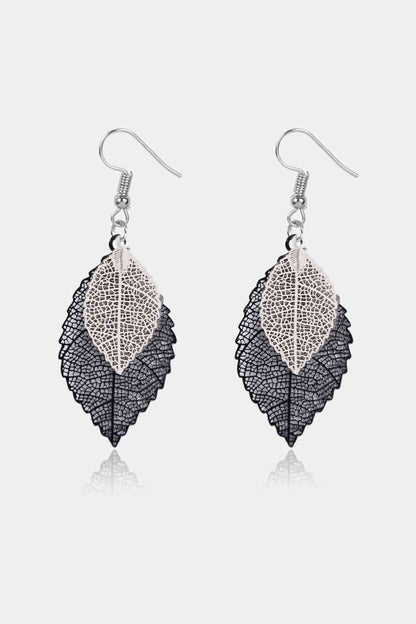 Leaf Shape Dangle Earrings