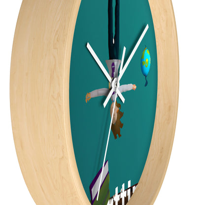 "Creating a World without Gravity" - The Alien Wall Clock