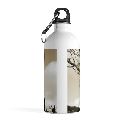 "The Spectral Sentry of the Ruined Cemetery" - The Alien Stainless Steel Water Bottle