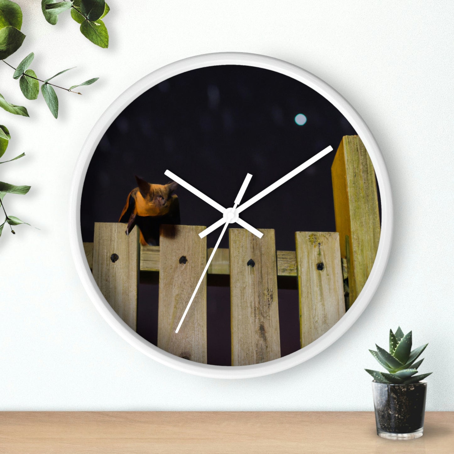 "A Silent Observer" - The Alien Wall Clock