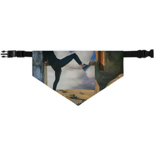 "A Journey Into Forgotten Relics" - The Alien Pet Bandana Collar