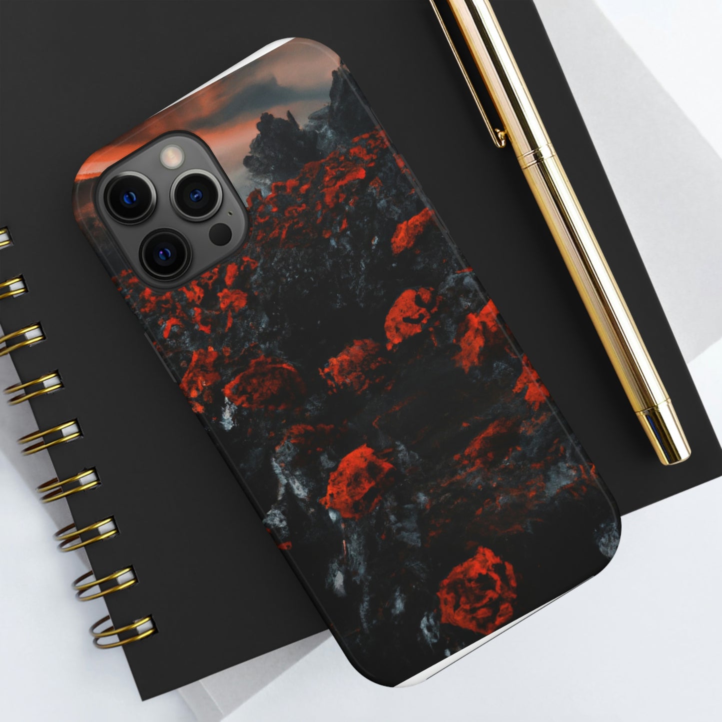 "Inferno der Blüten" - Die Alien Tough Phone Cases