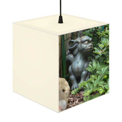 "Guardian of the Secret Garden" - The Alien Light Cube Lamp