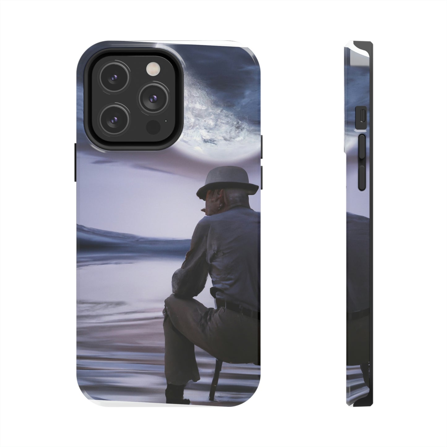 Moonlight Reflections on a Quiet Lake - The Alien Tough Phone Cases