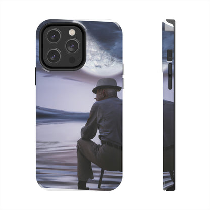 Moonlight Reflections on a Quiet Lake – Die Alien Tough Phone Cases