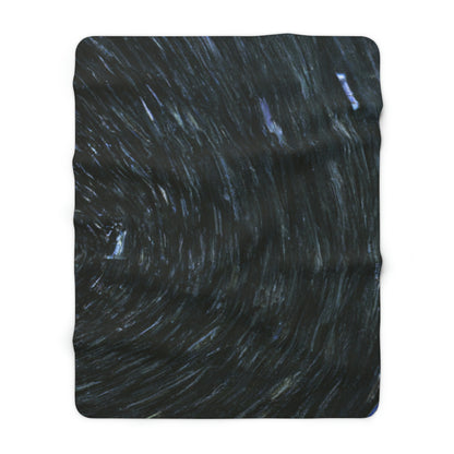 "A Celestial Tempest" - The Alien Sherpa Fleece Blanket