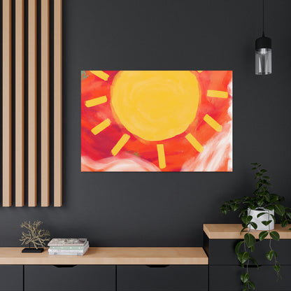 Sunrise Artist - Canvas