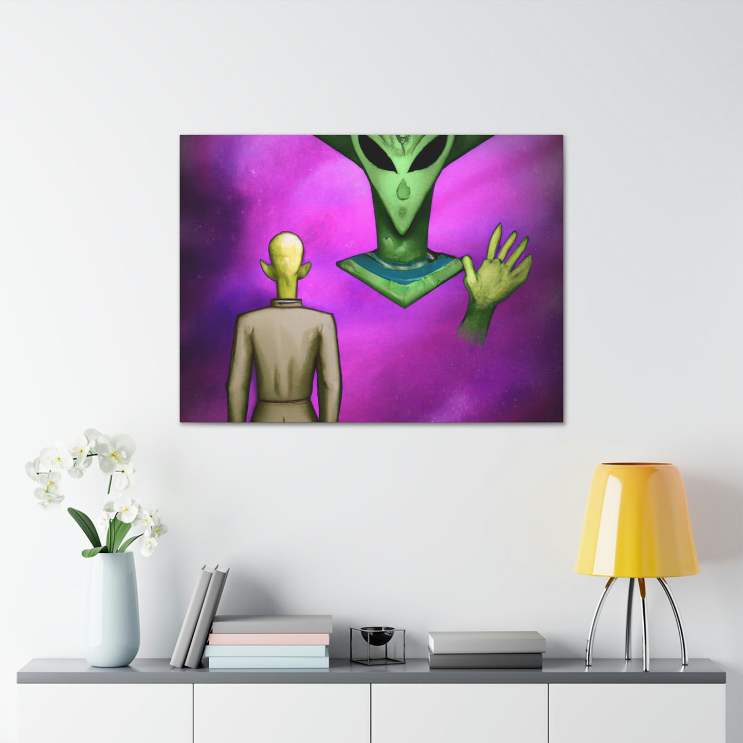 "Outsmarting the Alien Tyrant" - The Alien Canva