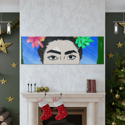 "Fiery Frida: Painting a Mexican Icon with Colorful Culture" - The Alien Canva