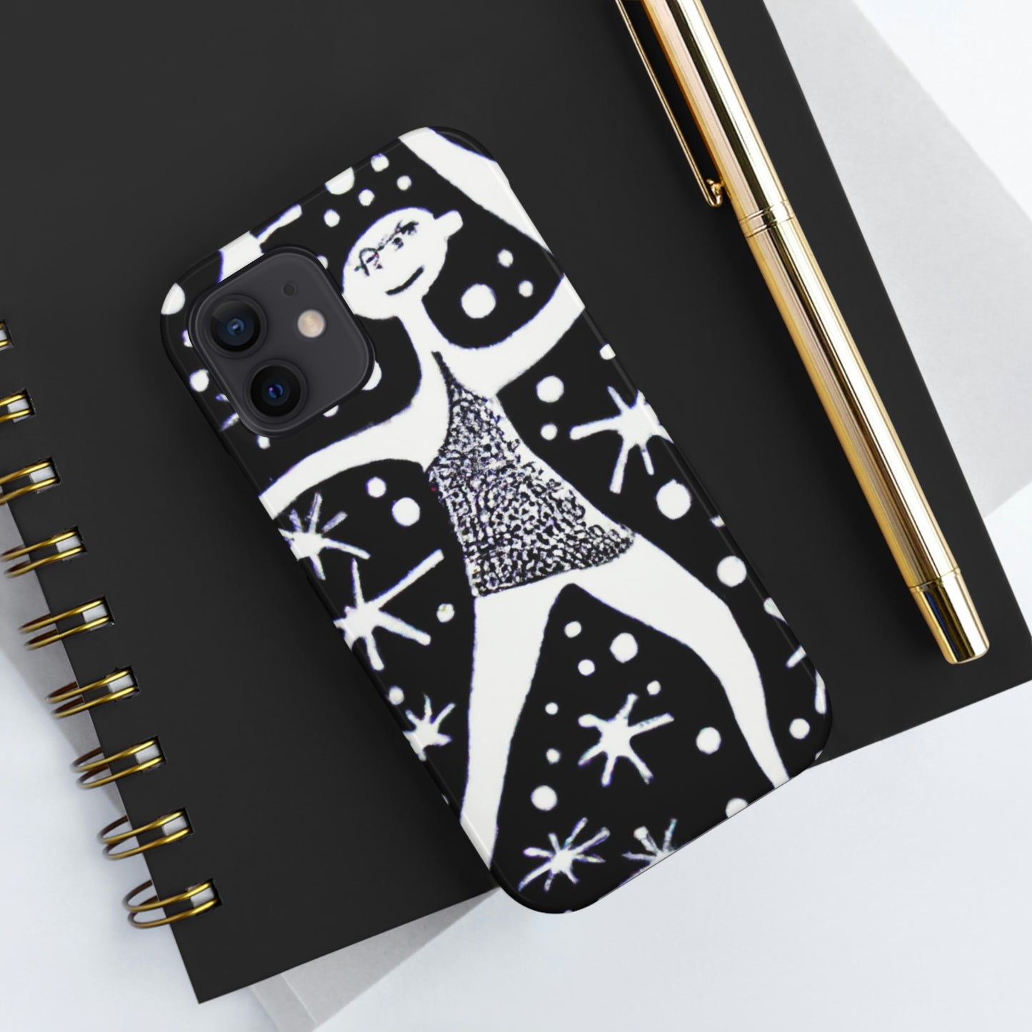 "Dancing Among the Galactic Light" - The Alien Tough Phone Cases