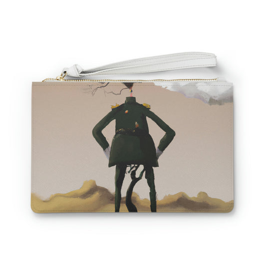 "Courage Against Despair: A Soldier's Triumph" - The Alien Clutch Bag