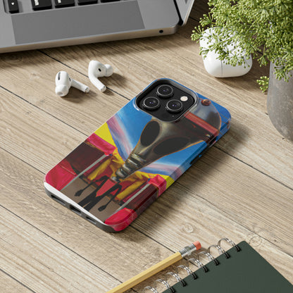 "Fair Invaders: A Cosmic Crash Course" - Die Alien Tough Phone Cases