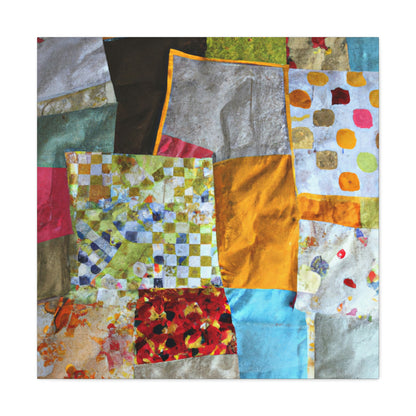 "Stitching Together a Scrap Quilt" - The Alien Canva