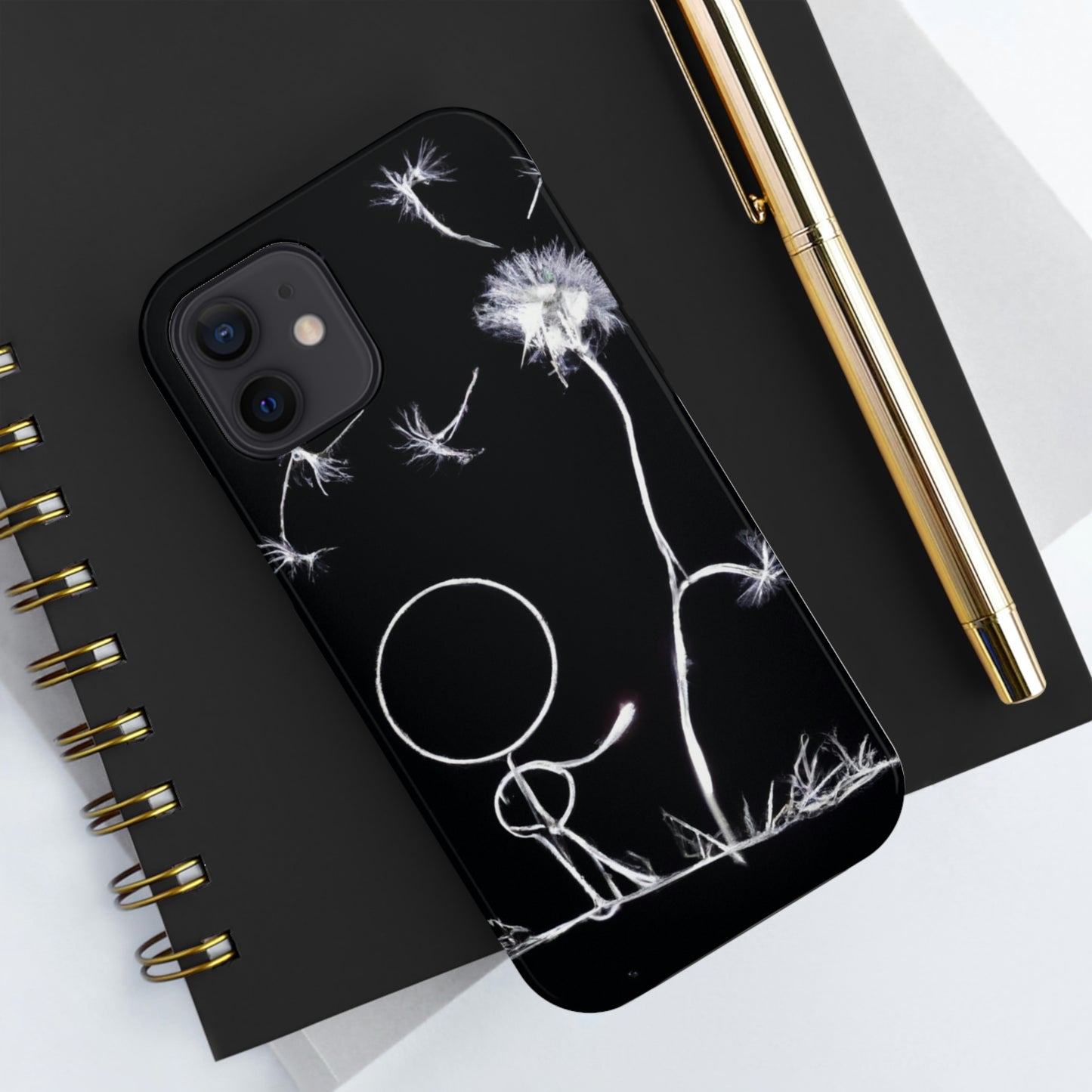 "A Dandelion Flicker in the Midnight Breeze" - The Alien Tough Phone Cases