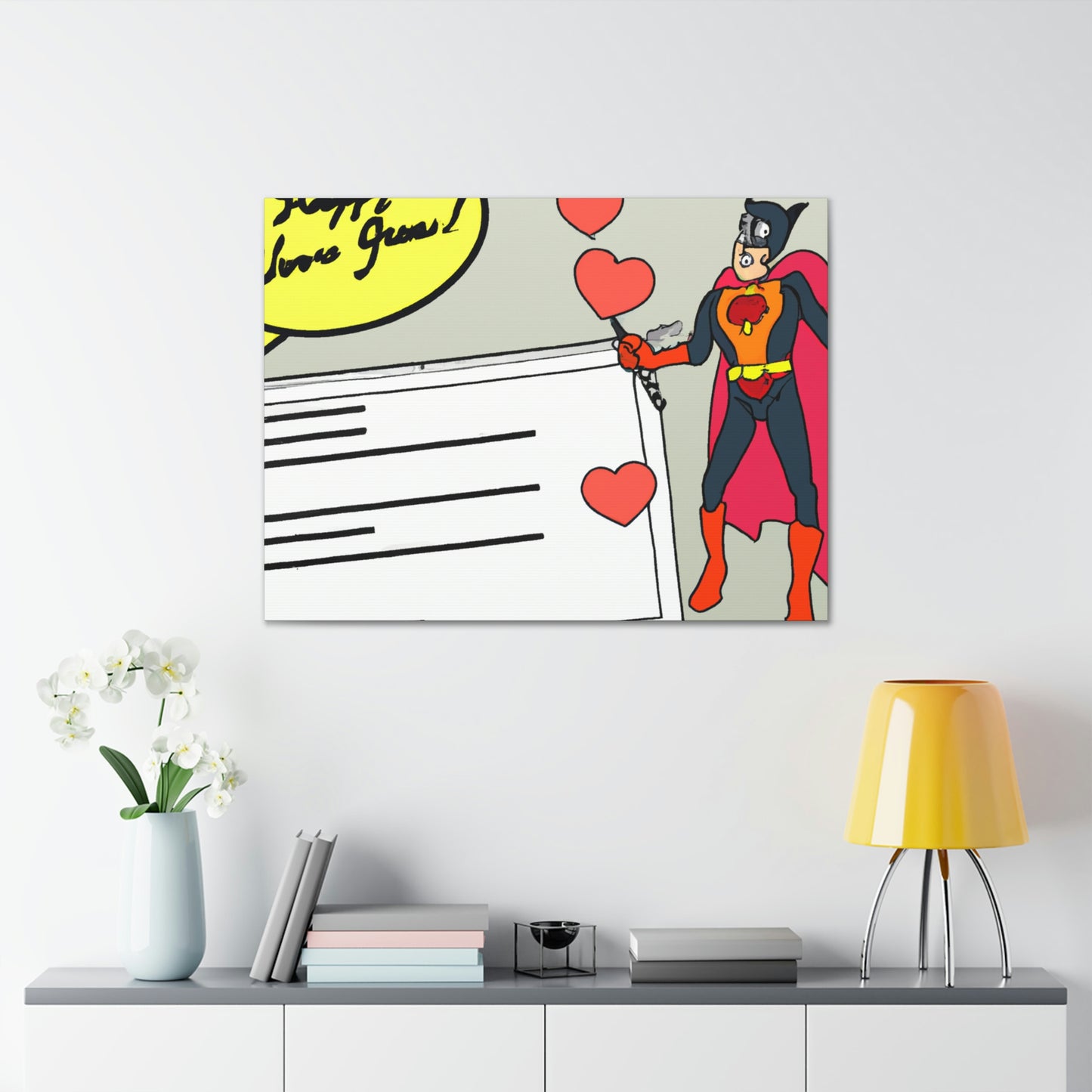 "To My Beloved Comic Book Hero: A Love Letter" - The Alien Canva