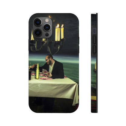 "A Beacon of Romance: An Intimate Candlelit Dinner in a Forgotten Lighthouse" - The Alien Tough Phone Cases