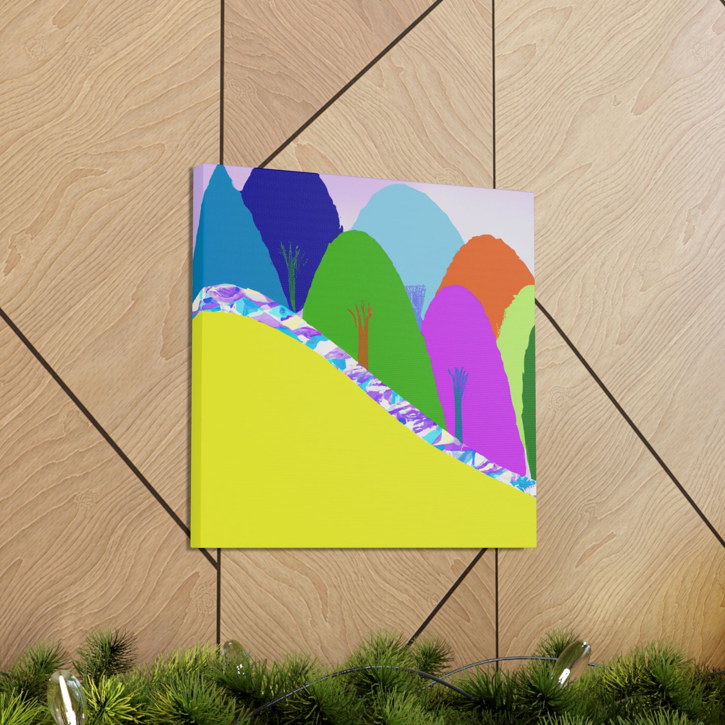 Mountain Optimism Artist - Canvas