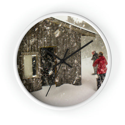 "Frozen in Time" - The Alien Wall Clock