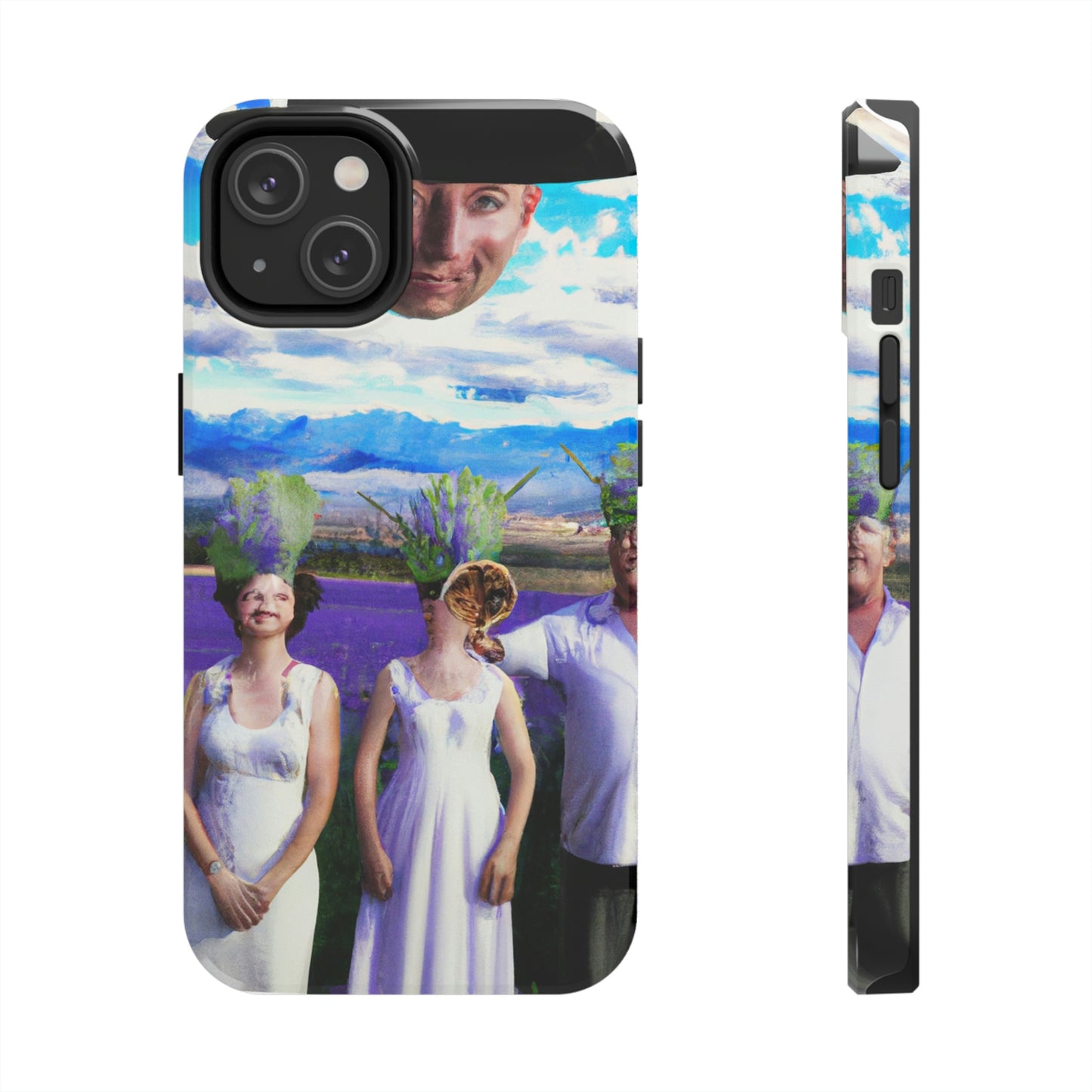 "Lavender Family Reunion: A Blooming Celebration" - The Alien Tough Phone Cases