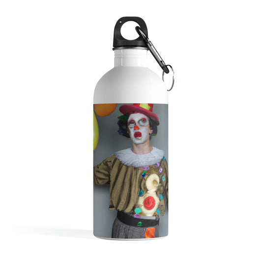 "Clowning Around with Balloons" - The Alien Stainless Steel Water Bottle