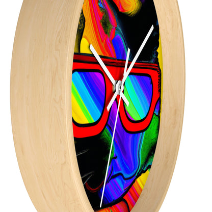 "Cool Cat in Sunglasses" - The Alien Wall Clock