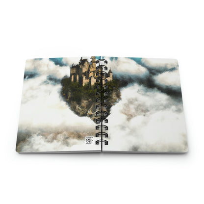 Mystic Castle in the Sky - The Alien Spiral Bound Journal