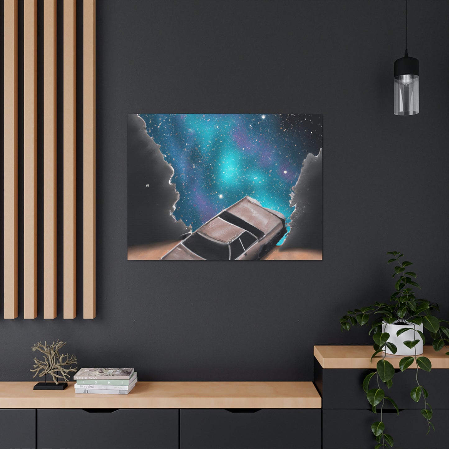 "A Universe Apart: The Lost Car" - The Alien Canva