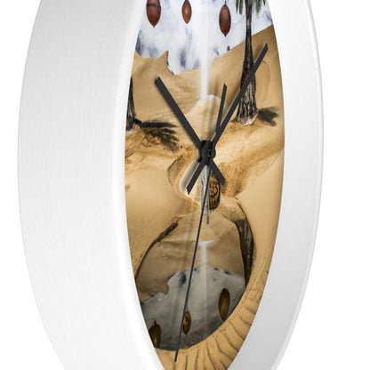 The Mirage of the Desert Sands - The Alien Wall Clock