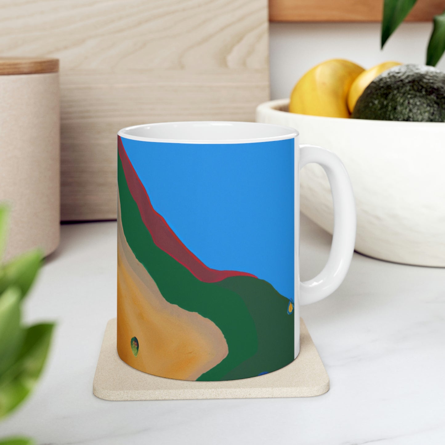 Taza de cerámica "Un rayo de esperanza" - El alienígena 11 oz