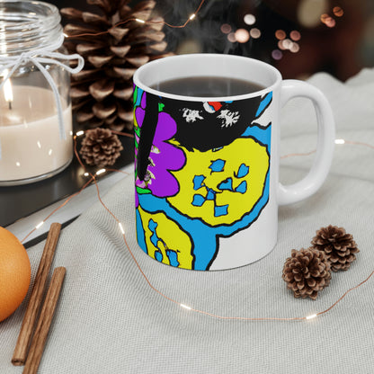 Taza de cerámica "Dreamy Dalliance" - The Alien 11 oz