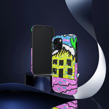 "Desolate Winter Dwelling" - Die Alien Tough Phone Cases