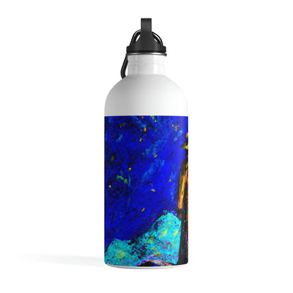 "Lone Mage on the Frozen Summit" - The Alien Stainless Steel Water Bottle