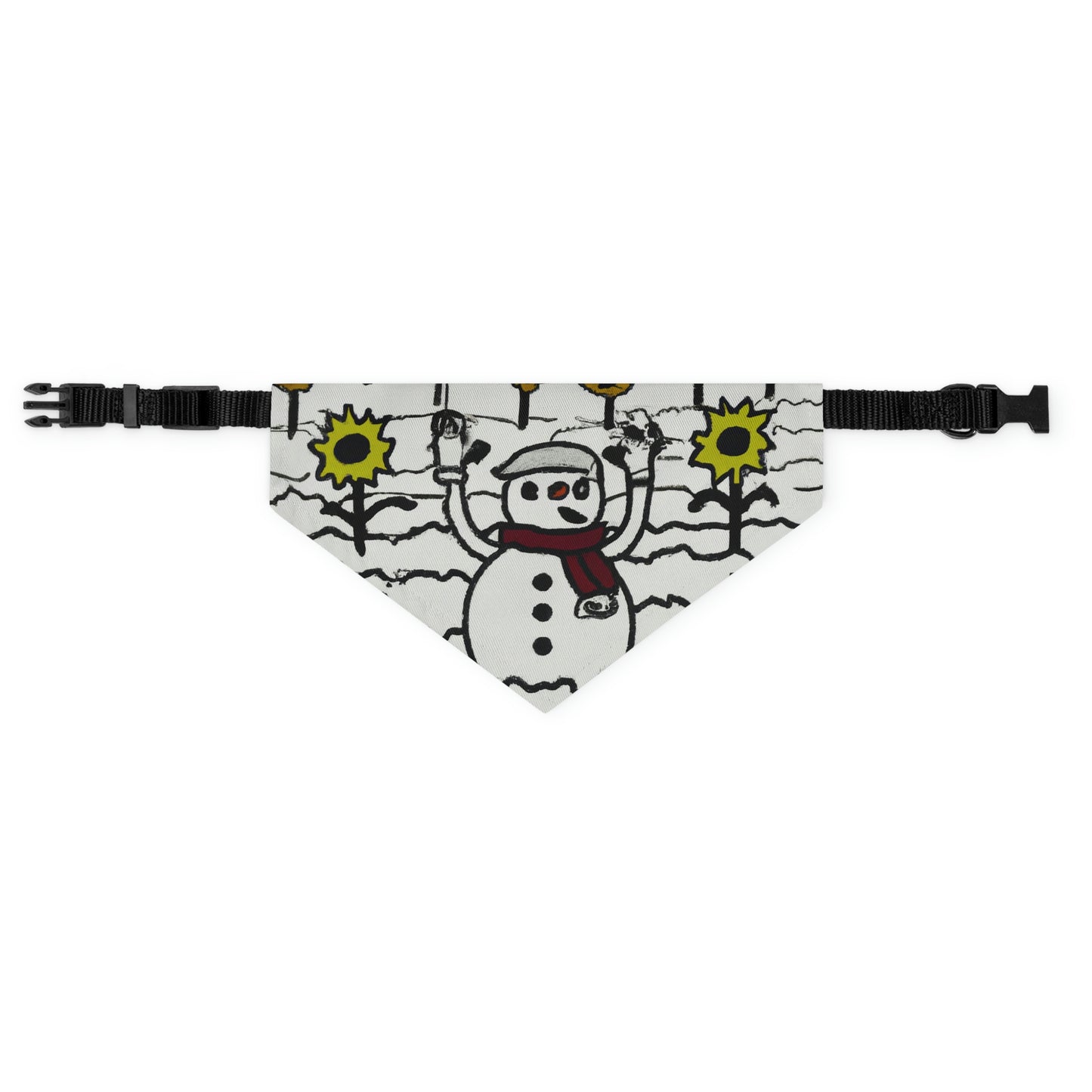 "Eine Oase aus Frost und Sonne" - Das Alien Pet Bandana Halsband