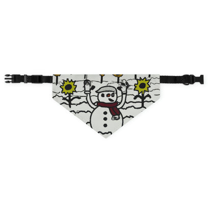 "Un oasis de escarcha y sol" - The Alien Pet Bandana Collar