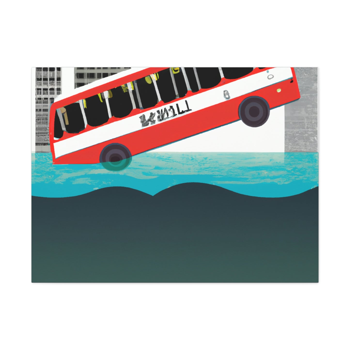 "The Great Escape: Flying the Bus Out of a Sinking City" - The Alien Canva