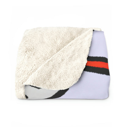 "A Blind Monk's Gentle Embrace of a Lost Dragonling" - The Alien Sherpa Fleece Blanket