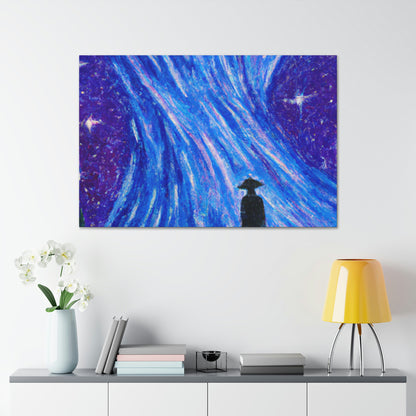 "Un consuelo iluminado por las estrellas" - The Alien Canva