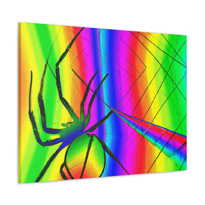 "A Spinnerette's Prismatic Web" - The Alien Canva