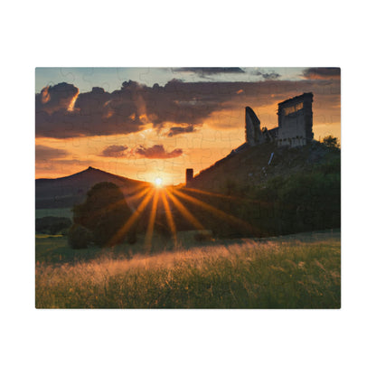 "Enchanted Evening at an Abandoned Castle" - The Alien Jigsaw Puzzle