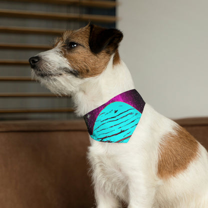 "A Star Forsaken" - El collar de bandana para mascota alienígena