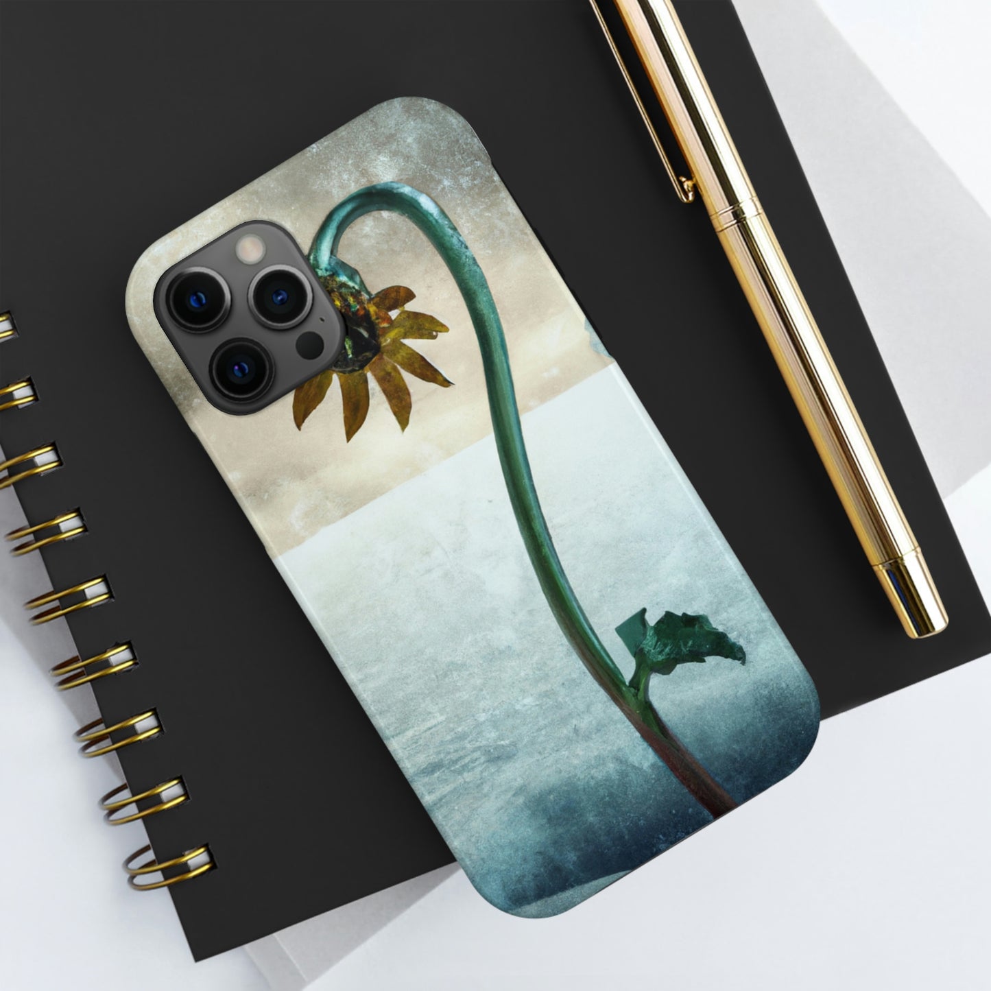 "Fighting the Frost: A Flower's Story" - The Alien Tough Phone Cases