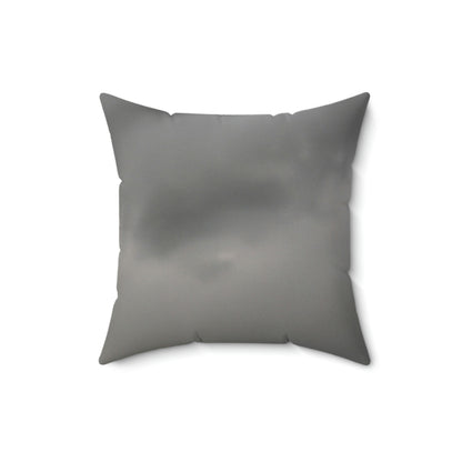 "Daring the Stormy Sky" - The Alien Square Pillow