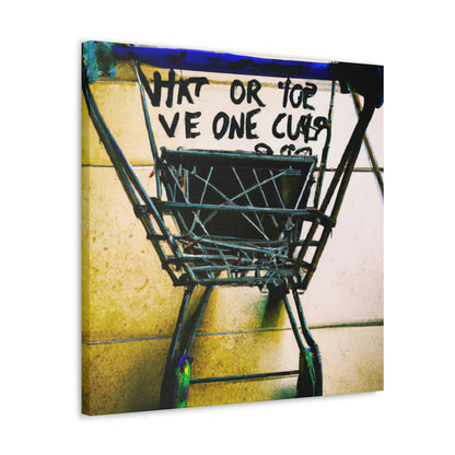 "The Shopping Cart of Hope" - The Alien Canva