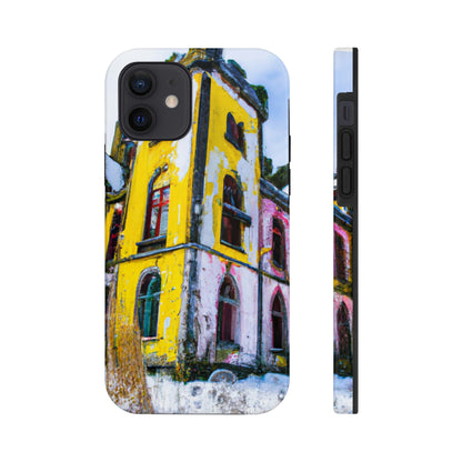 "Schloss aus Schnee und Schatten" - Die Alien Tough Phone Cases